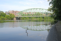 Brattleboro, VT - Bridge to Chesterfield, NH - Summer